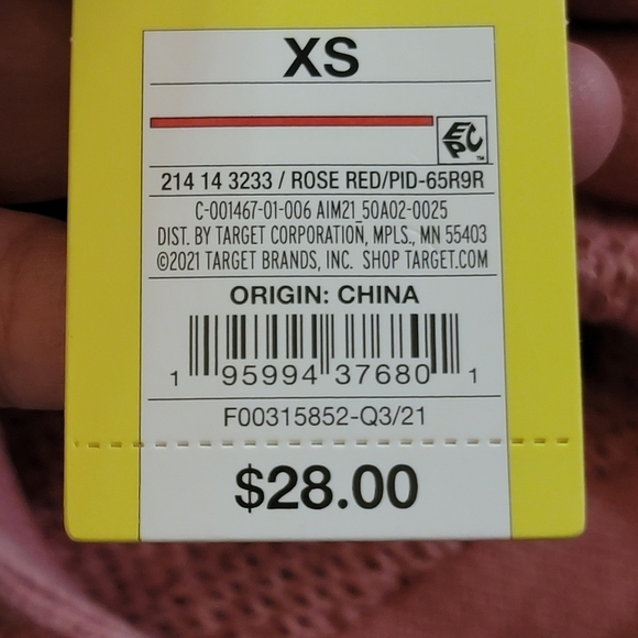 All in Motion Hooded Pullover Sweater Rose Size XS - Picture 11 of 12